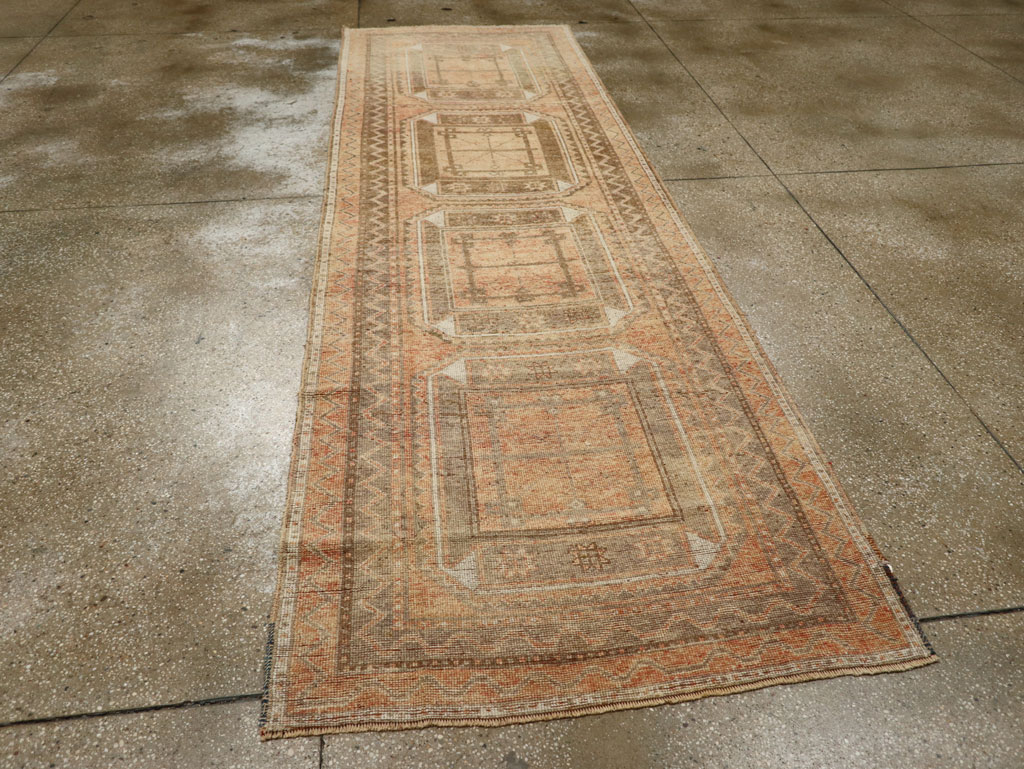 Vintage Turkish Anatolian Runner, No.33473 - Staging