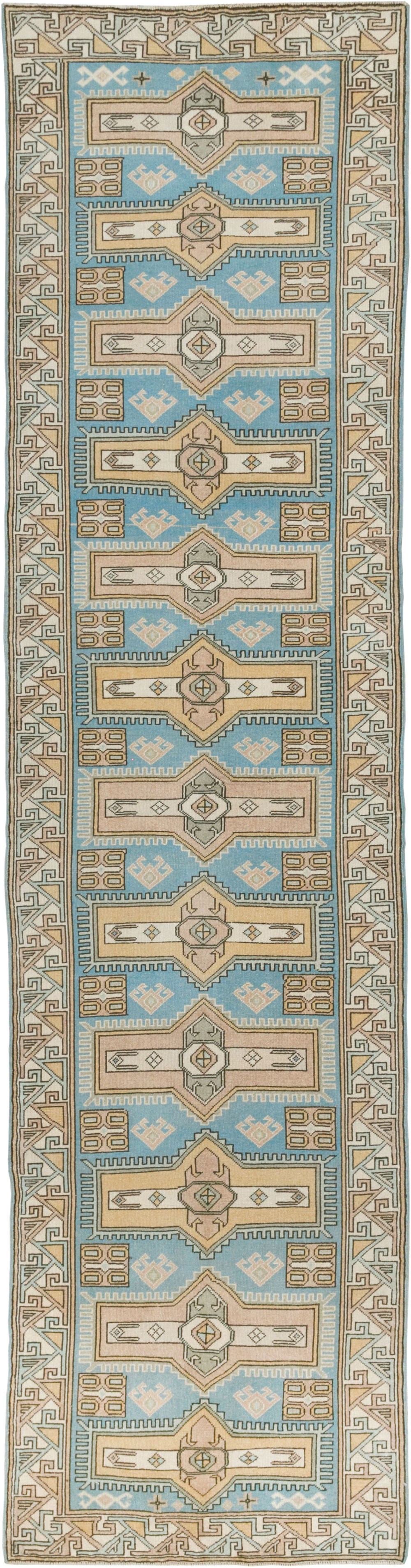 Vintage Turkish Anatolian Runner, No.33474 - Staging