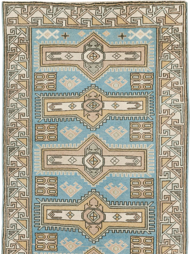 Vintage Turkish Anatolian Runner, No.33474 - Staging