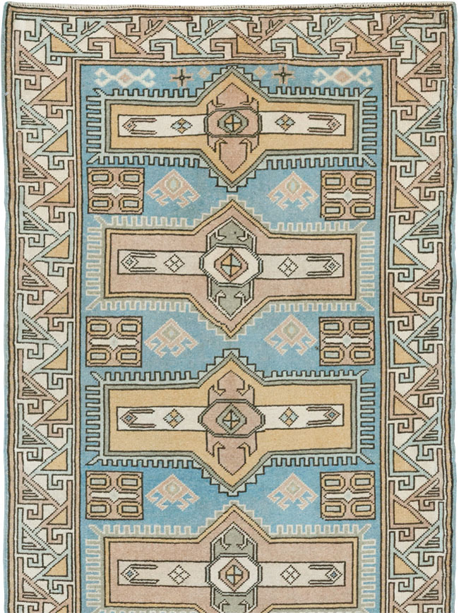 Vintage Turkish Anatolian Runner, No.33474 - Staging