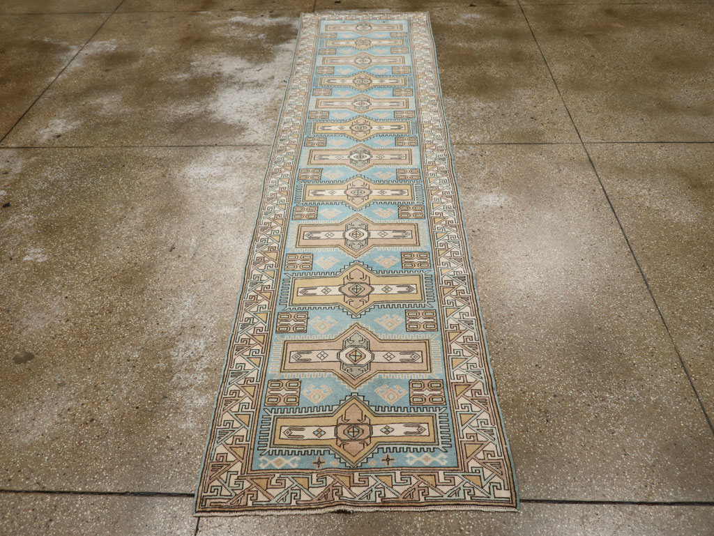 Vintage Turkish Anatolian Runner, No.33474 - Staging