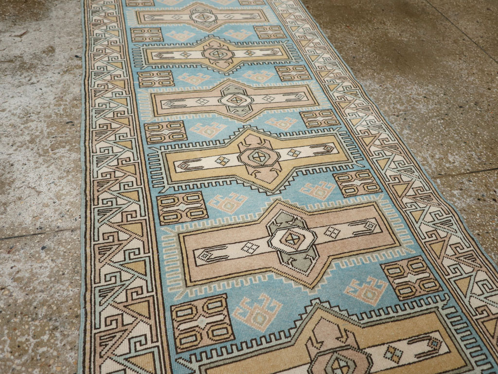 Vintage Turkish Anatolian Runner, No.33474 - Staging