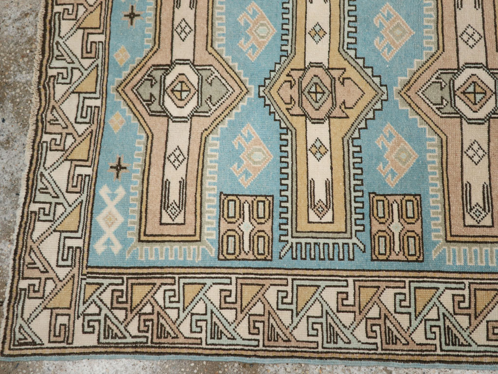 Vintage Turkish Anatolian Runner, No.33474 - Staging