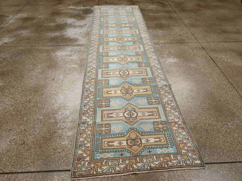 Vintage Turkish Anatolian Runner, No.33474 - Staging