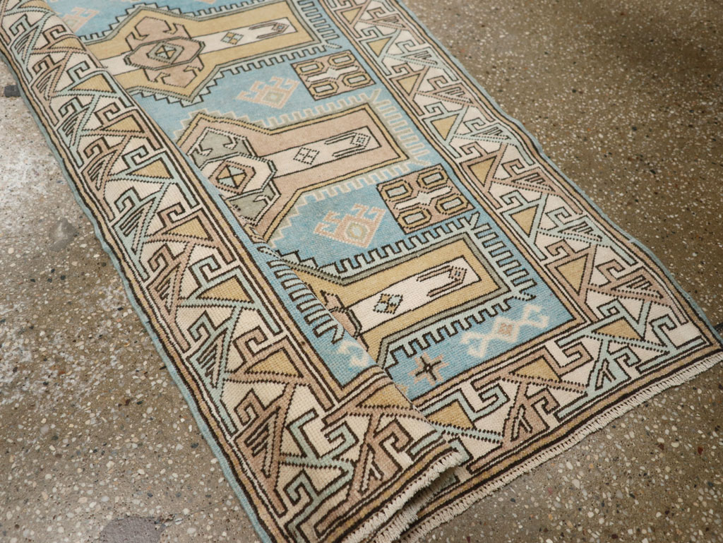 Vintage Turkish Anatolian Runner, No.33474 - Staging