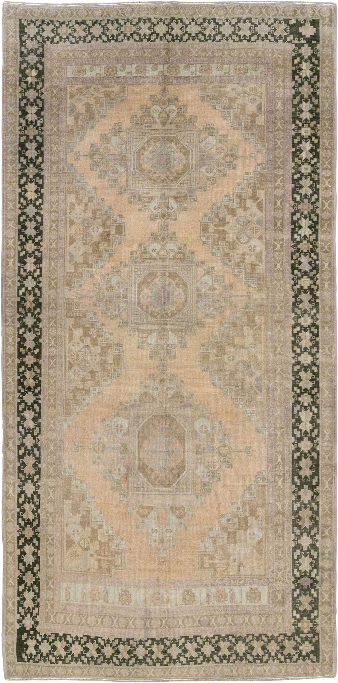 Vintage Turkish Anatolian Gallery Rug, No.33479 - Staging
