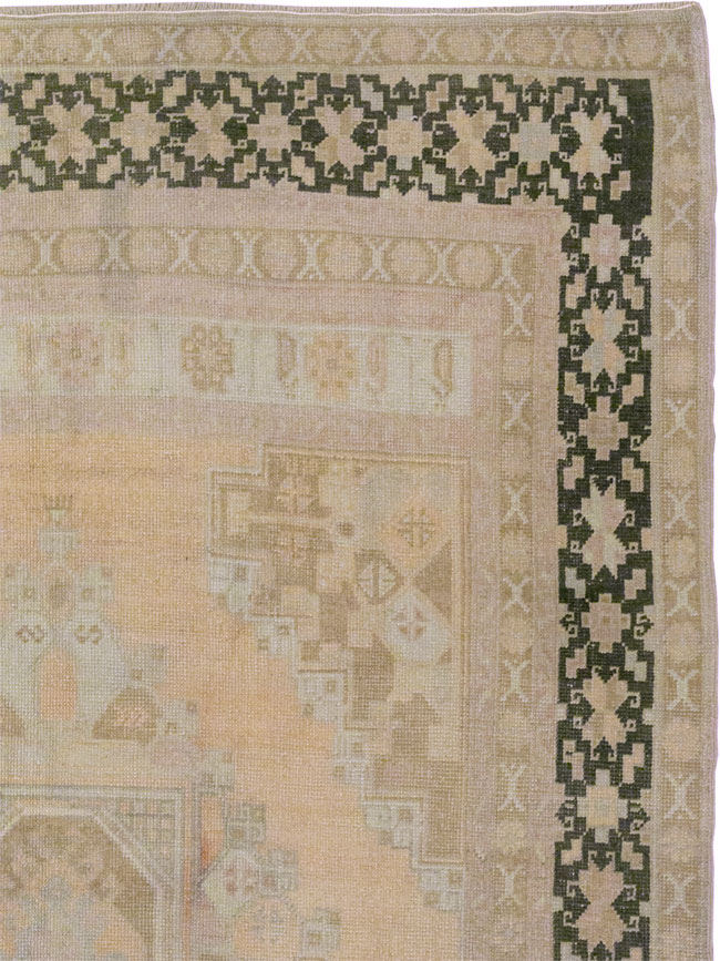 Vintage Turkish Anatolian Gallery Rug, No.33479 - Staging