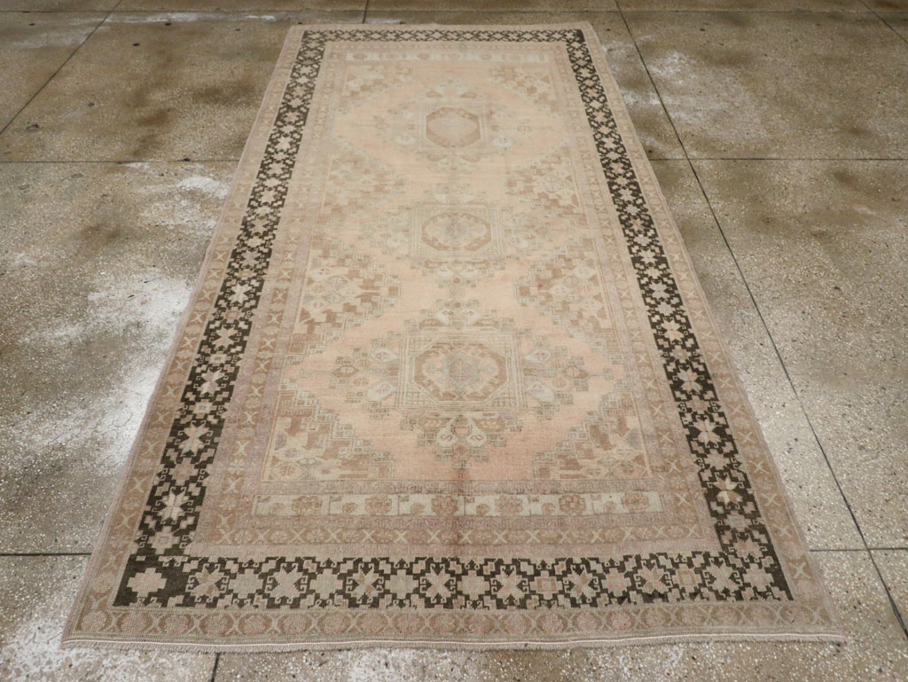 Vintage Turkish Anatolian Gallery Rug, No.33479 - Staging