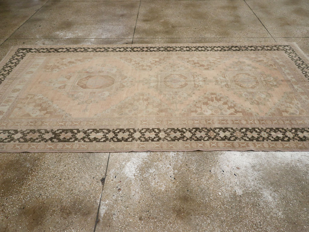 Vintage Turkish Anatolian Gallery Rug, No.33479 - Staging