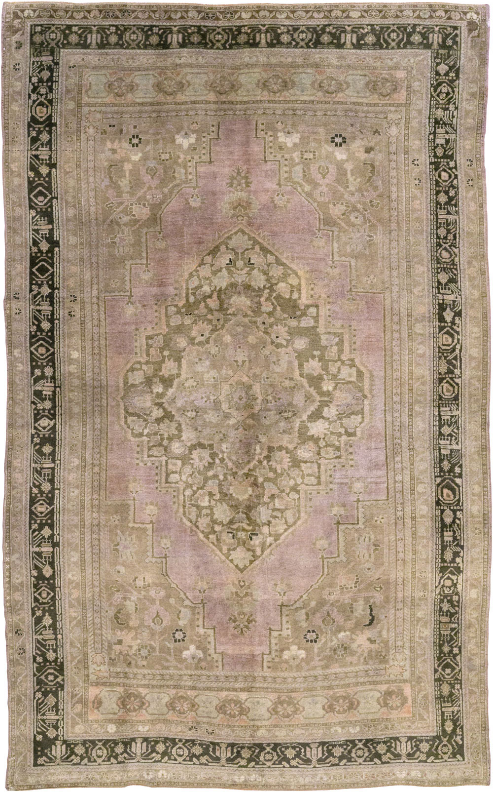 Vintage Turkish Anatolian Small Room Size Carpet, No.33480 - Staging