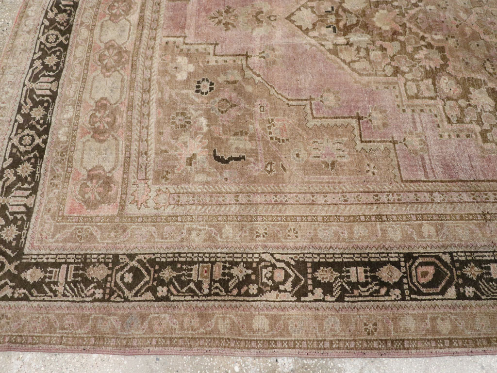 Vintage Turkish Anatolian Small Room Size Carpet, No.33480 - Staging