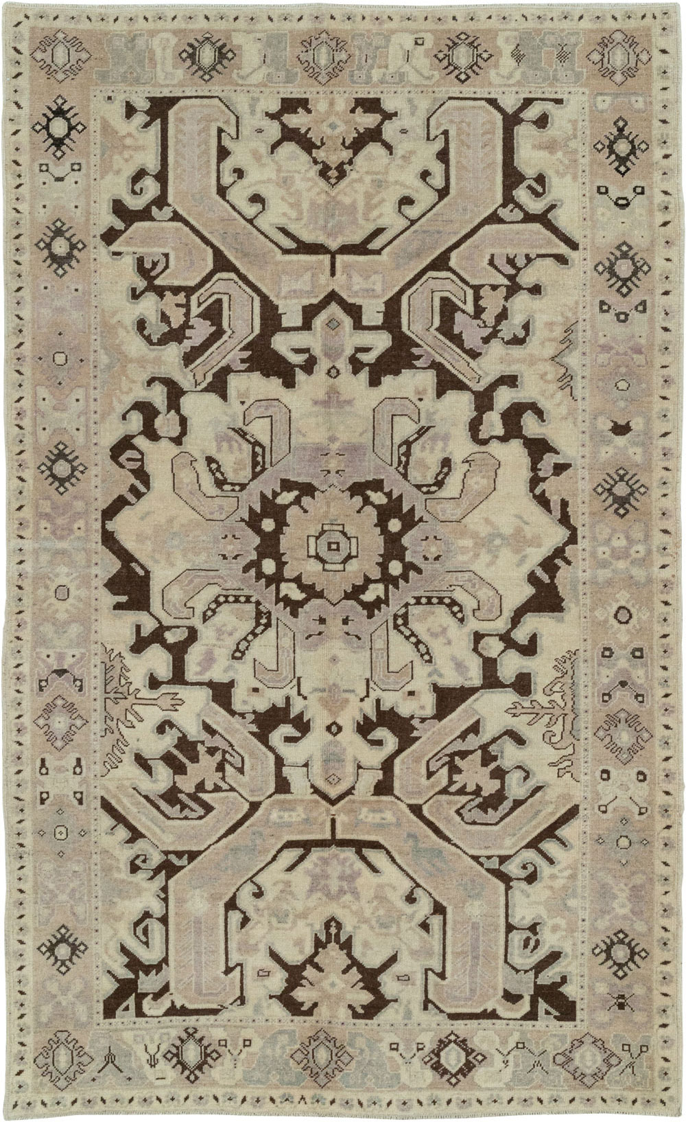Vintage Turkish Anatolian Gallery Rug, No.33481 - Staging