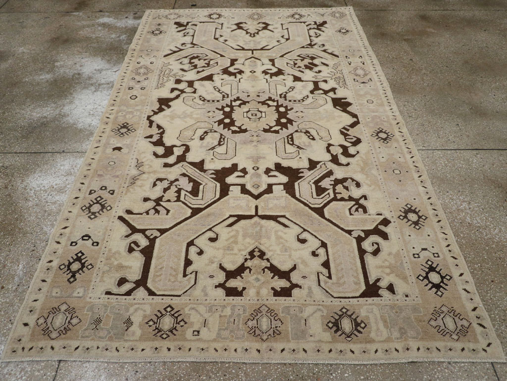 Vintage Turkish Anatolian Gallery Rug, No.33481 - Staging