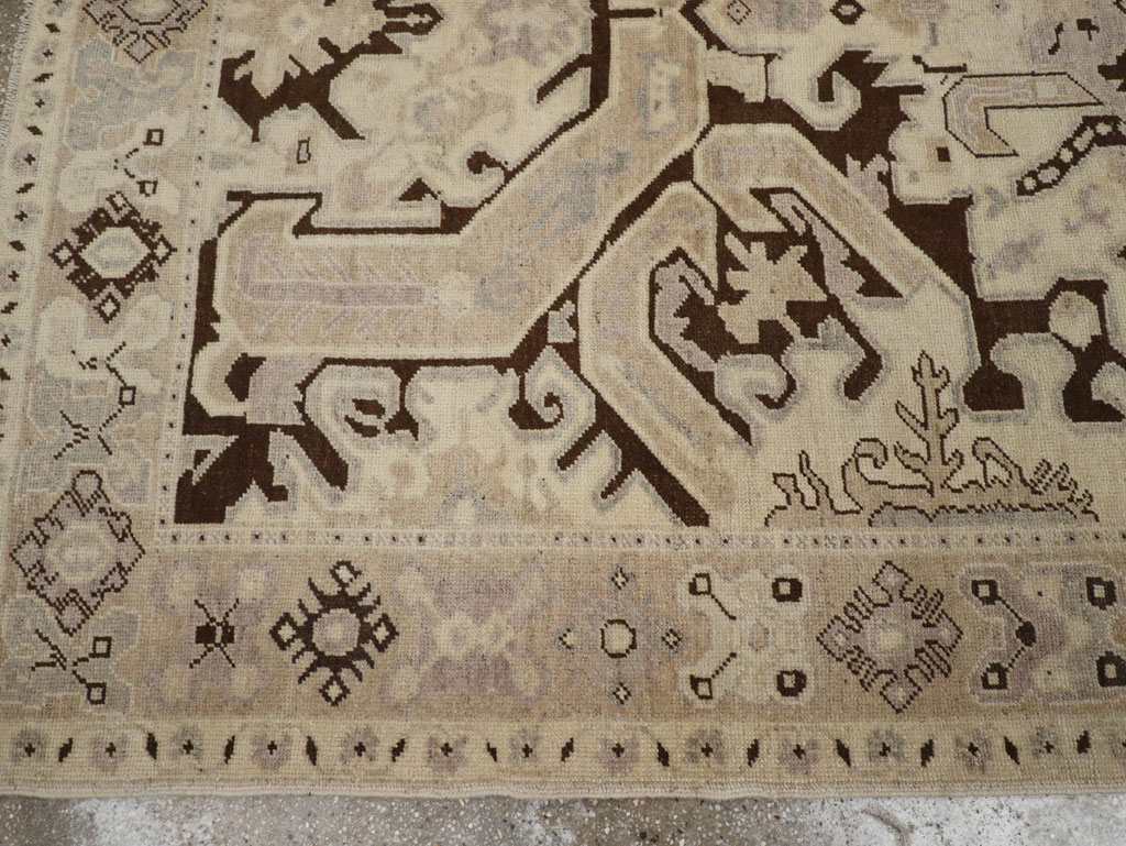 Vintage Turkish Anatolian Gallery Rug, No.33481 - Staging