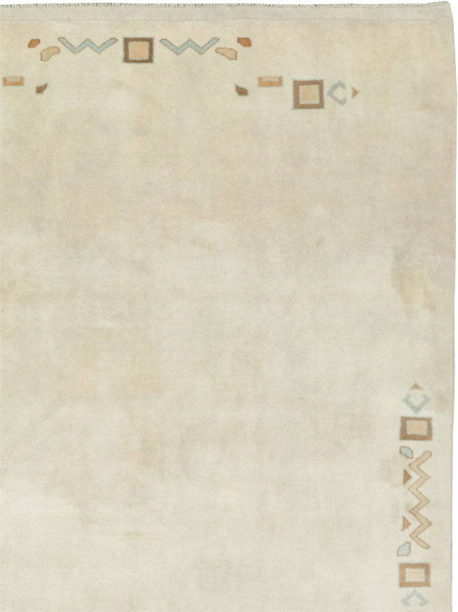 Modern Turkish Accent Rug, No.33482 - Staging