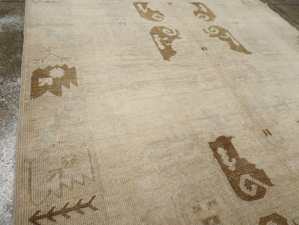 Vintage Turkish Anatolian Gallery Rug, No.33484 - Staging