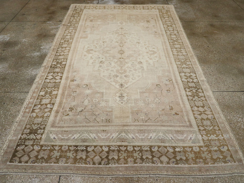 Vintage Turkish Anatolian Gallery Carpet, No.33485 - Staging