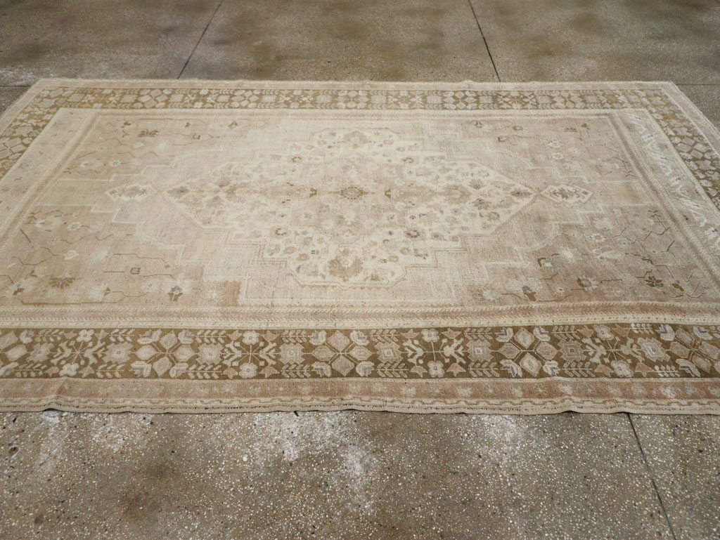Vintage Turkish Anatolian Gallery Carpet, No.33485 - Staging