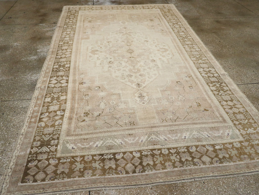 Vintage Turkish Anatolian Gallery Carpet, No.33485 - Staging
