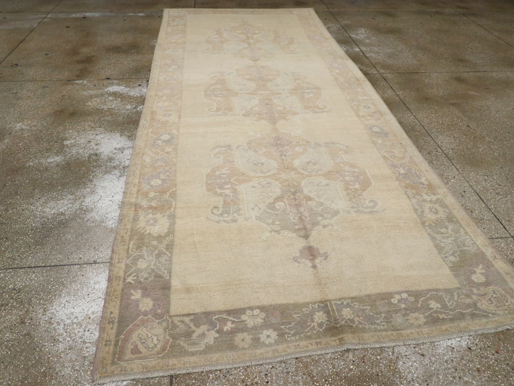 Vintage Turkish Anatolian Gallery Rug, No.33486 - Staging