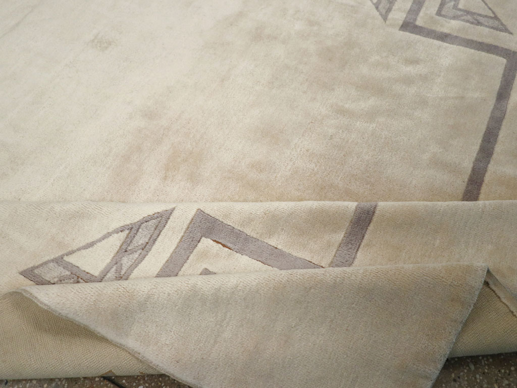 Modern Turkish Room Size Carpet, No.33491 - Staging