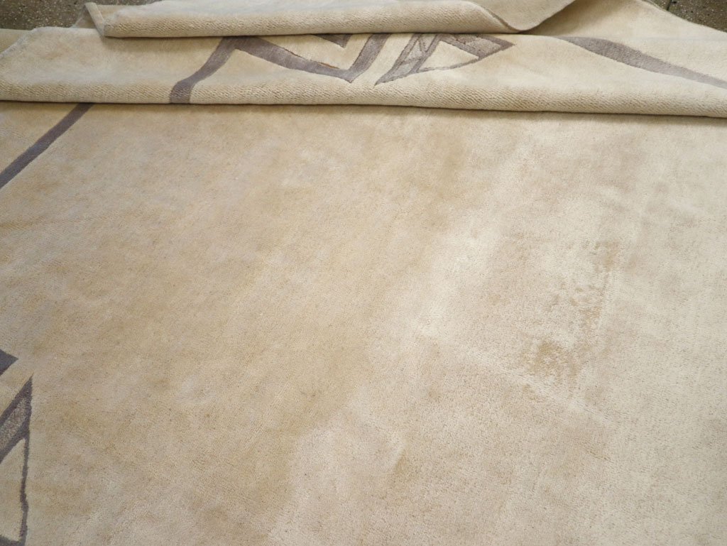 Modern Turkish Room Size Carpet, No.33491 - Staging