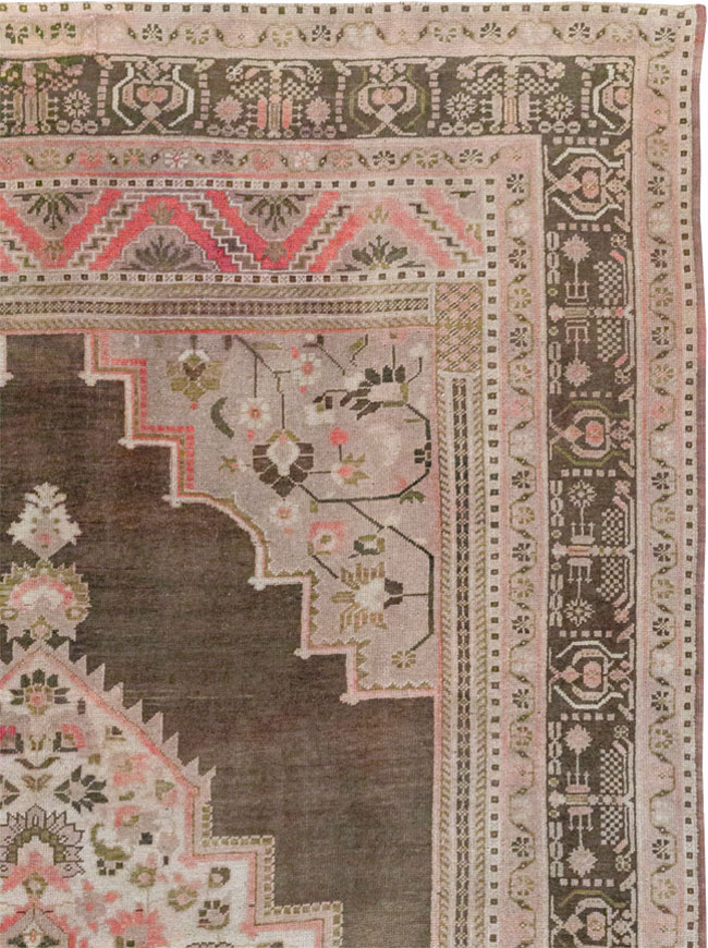 Vintage Turkish Anatolian Gallery Carpet, No.33492 - Staging