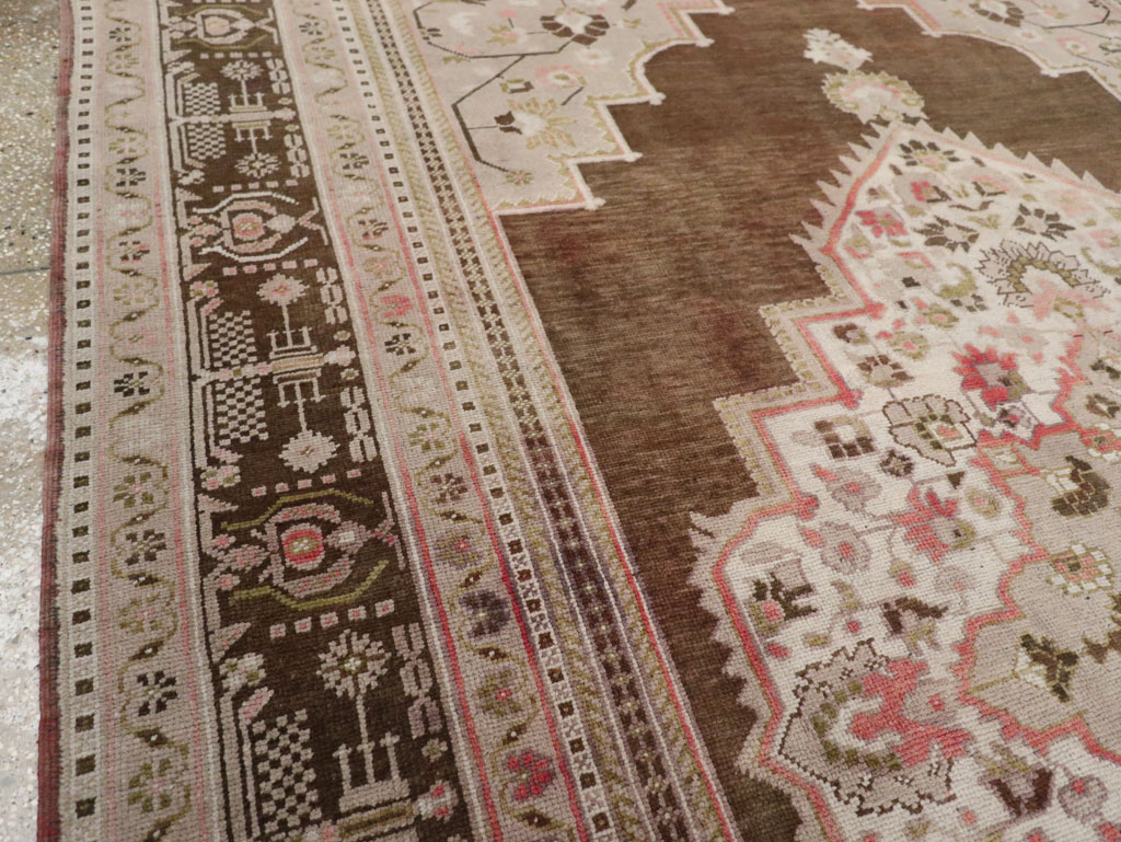 Vintage Turkish Anatolian Gallery Carpet, No.33492 - Staging