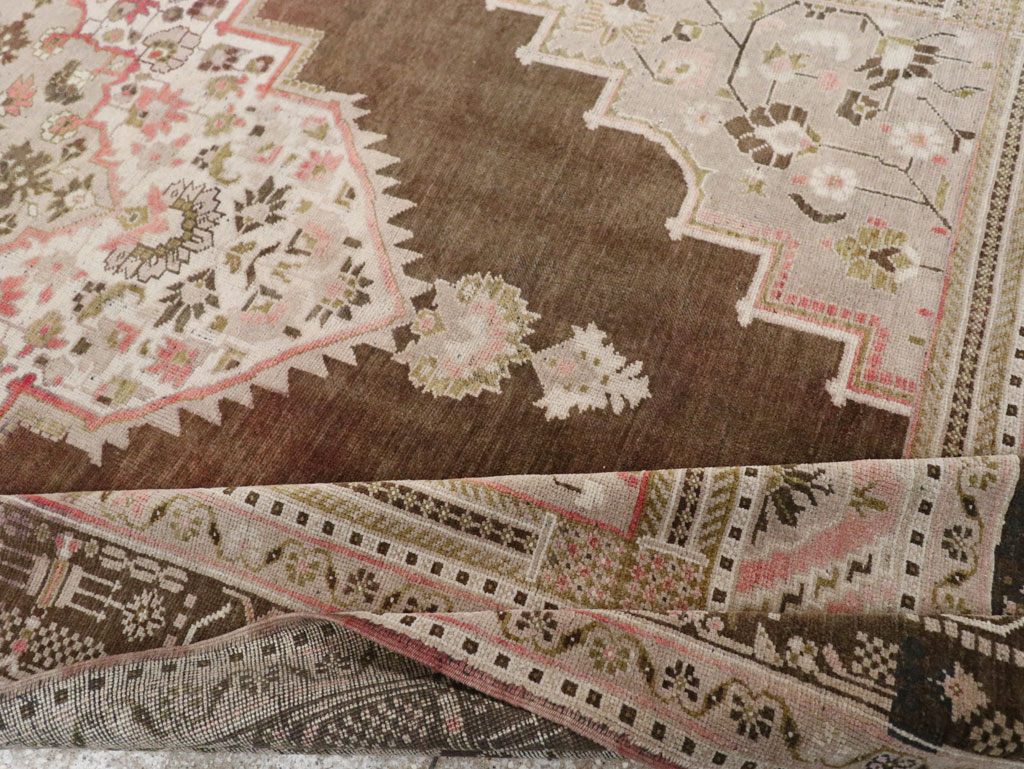 Vintage Turkish Anatolian Gallery Carpet, No.33492 - Staging