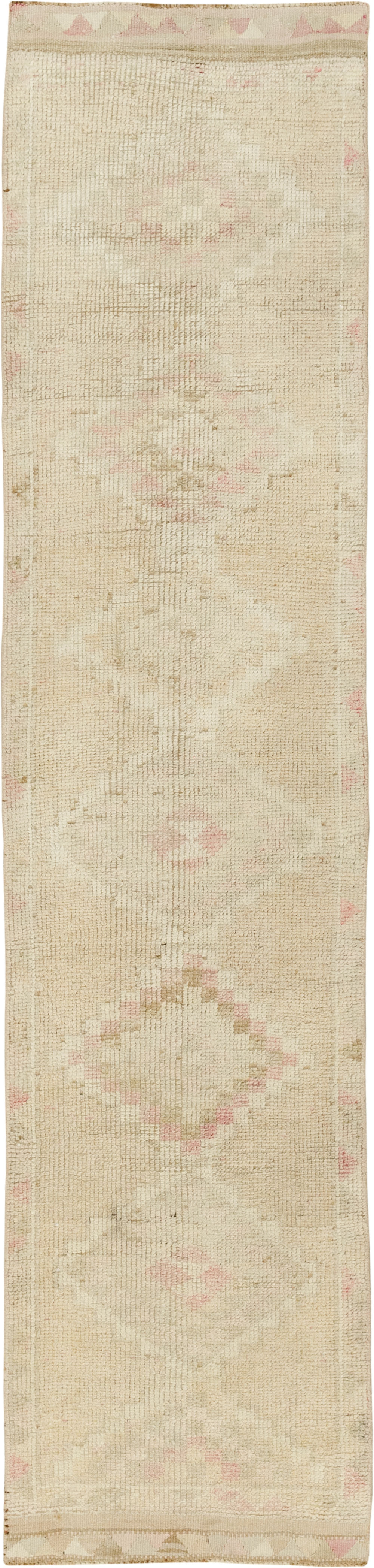 Vintage Turkish Anatolian Runner, No.33575 - Staging
