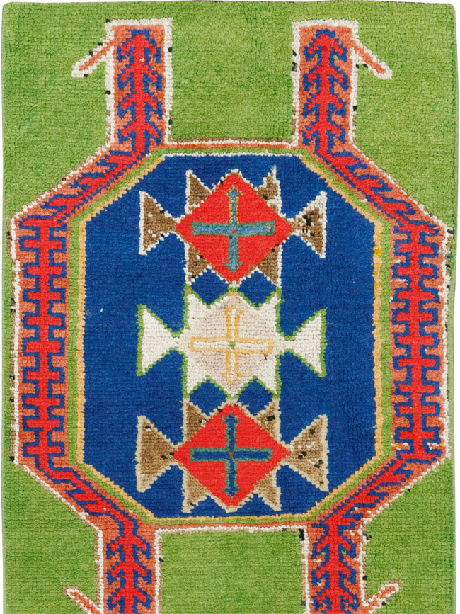 Vintage Turkish Anatolian Runner, No.33583 - Staging