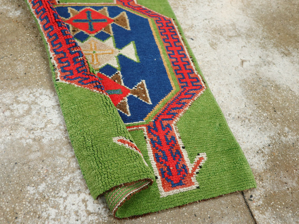 Vintage Turkish Anatolian Runner, No.33583 - Staging