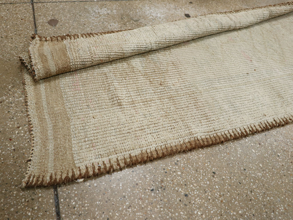 Vintage Turkish Oushak Runner, No.33584 - Staging