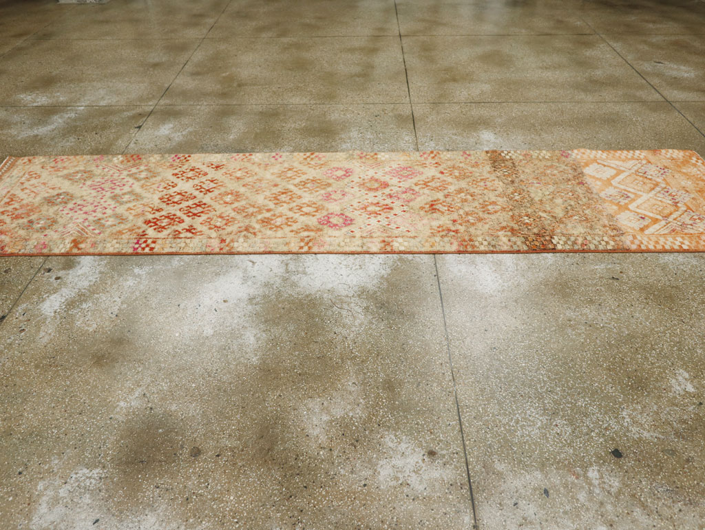 Vintage Turkish Anatolian Runner, No.33585 - Staging