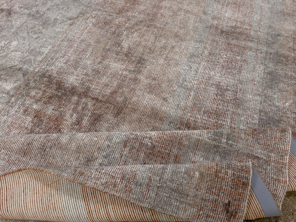 Modern Turkish Room Size Carpet, No.33590 - Staging