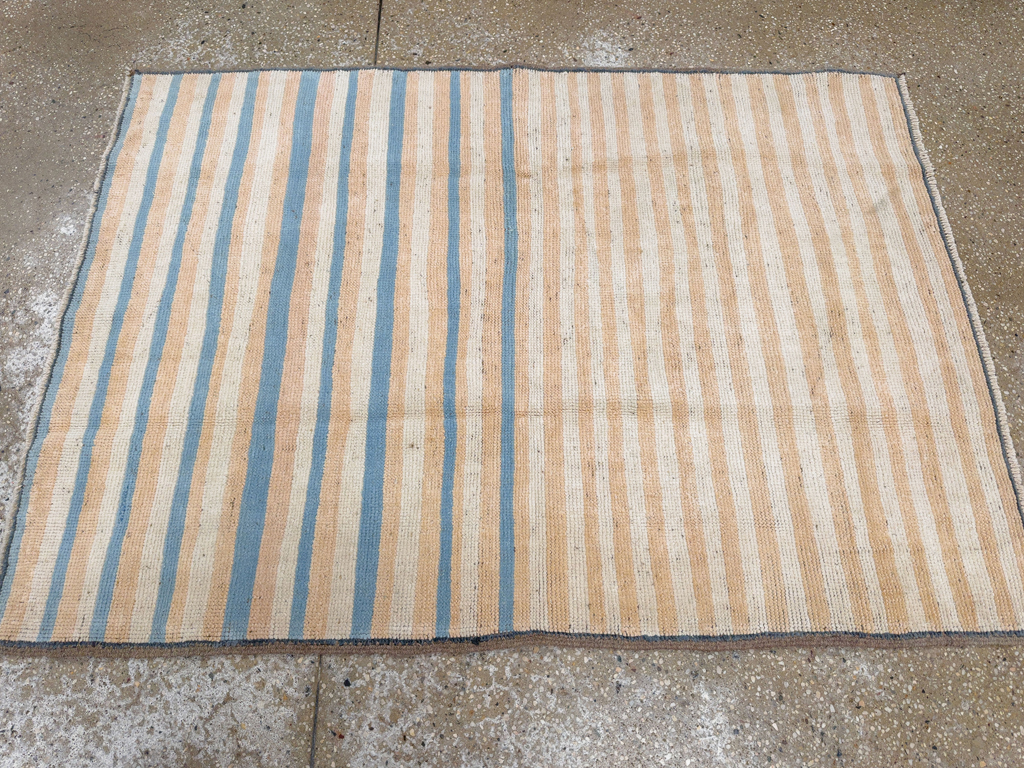 Vintage Turkish Anatolian Throw Rug, No.33615 - Staging