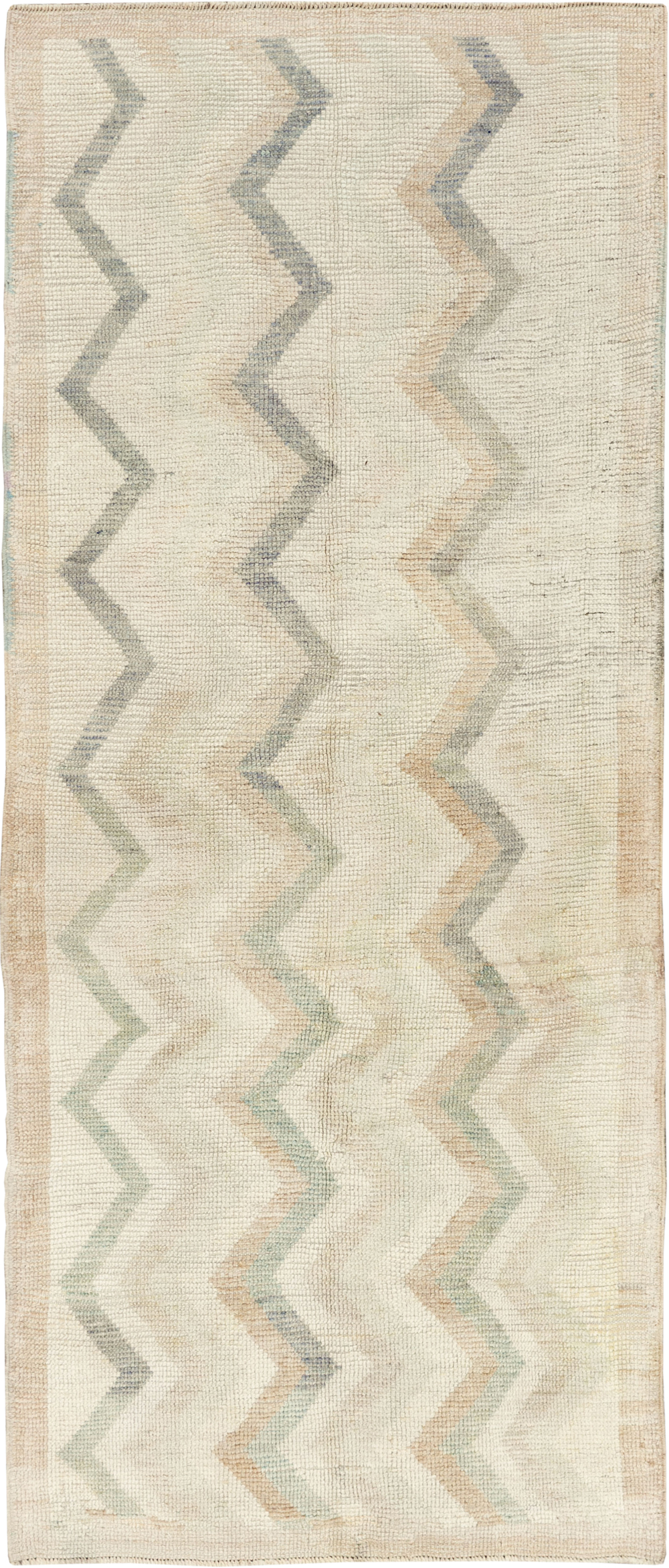 Vintage Turkish Anatolian Throw Rug, No.33617 - Staging