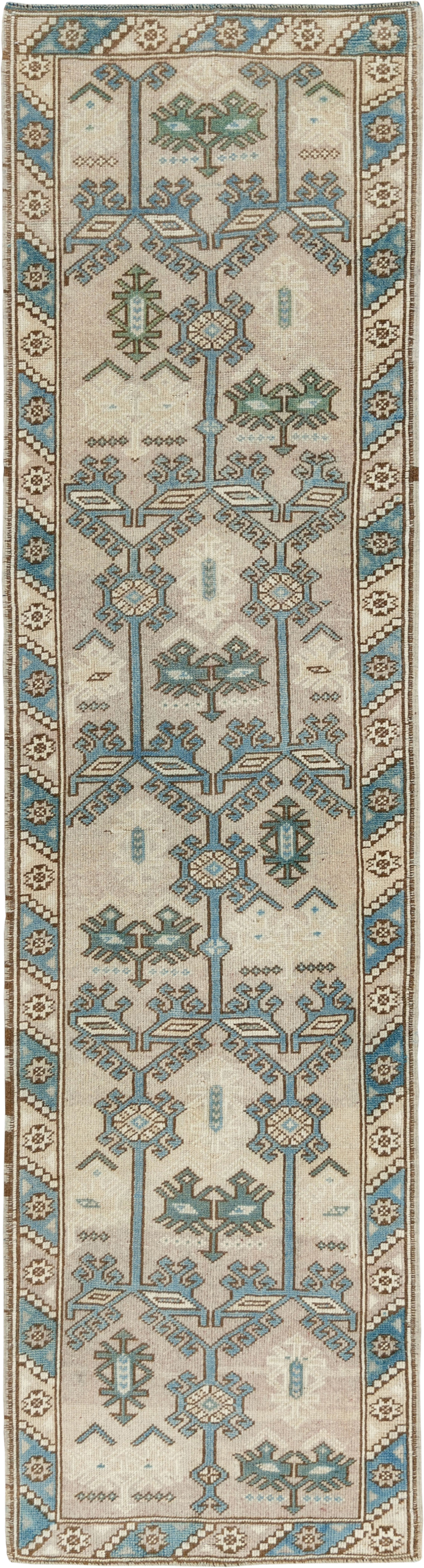 Vintage Turkish Anatolian Runner, No.33622 - Staging