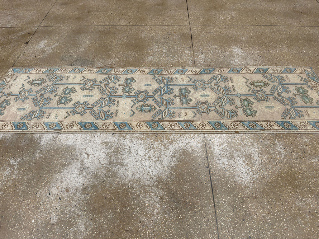 Vintage Turkish Anatolian Runner, No.33622 - Staging