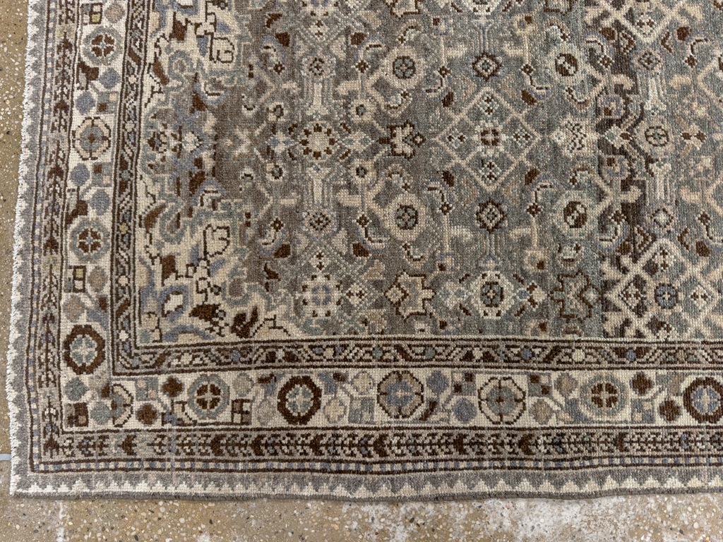Antique Persian Malayer Long Runner, No.33631 - Staging