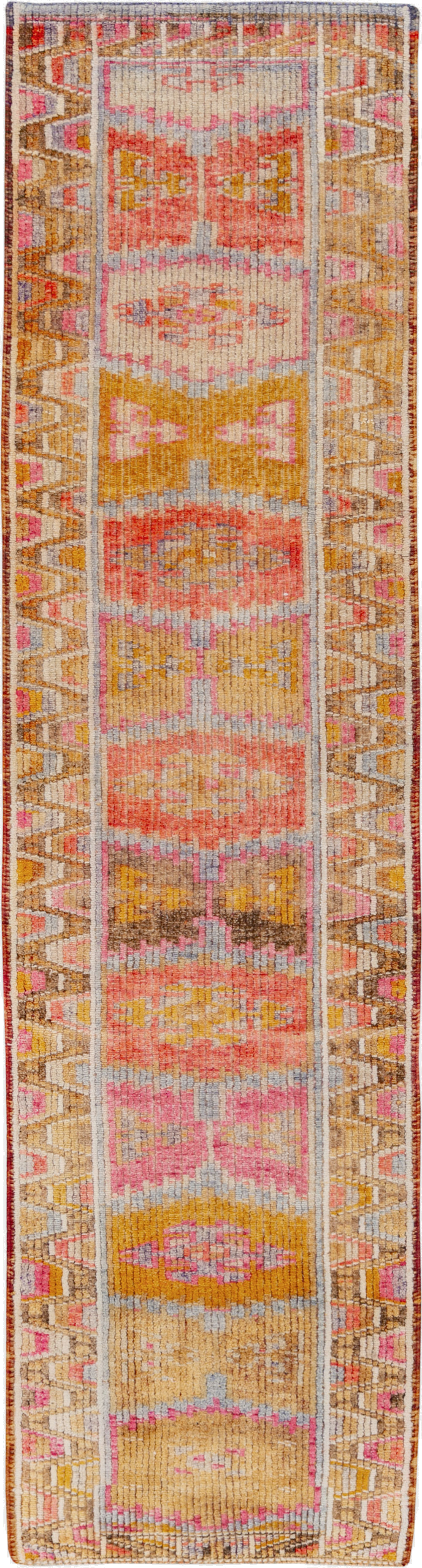 Vintage Turkish Anatolian Runner, No.33640 - Staging