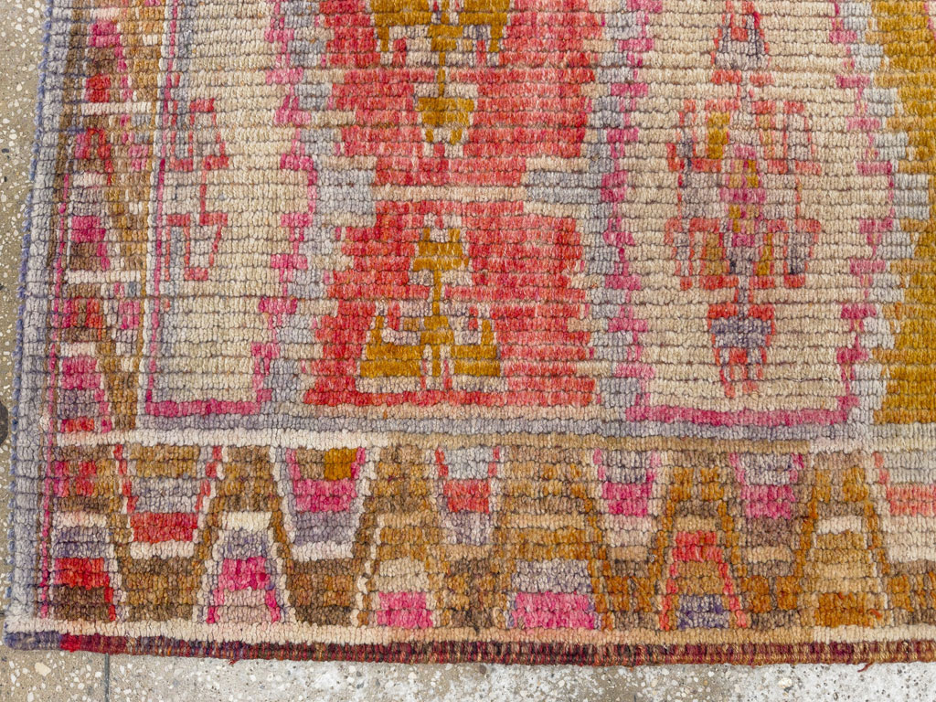 Vintage Turkish Anatolian Runner, No.33640 - Staging