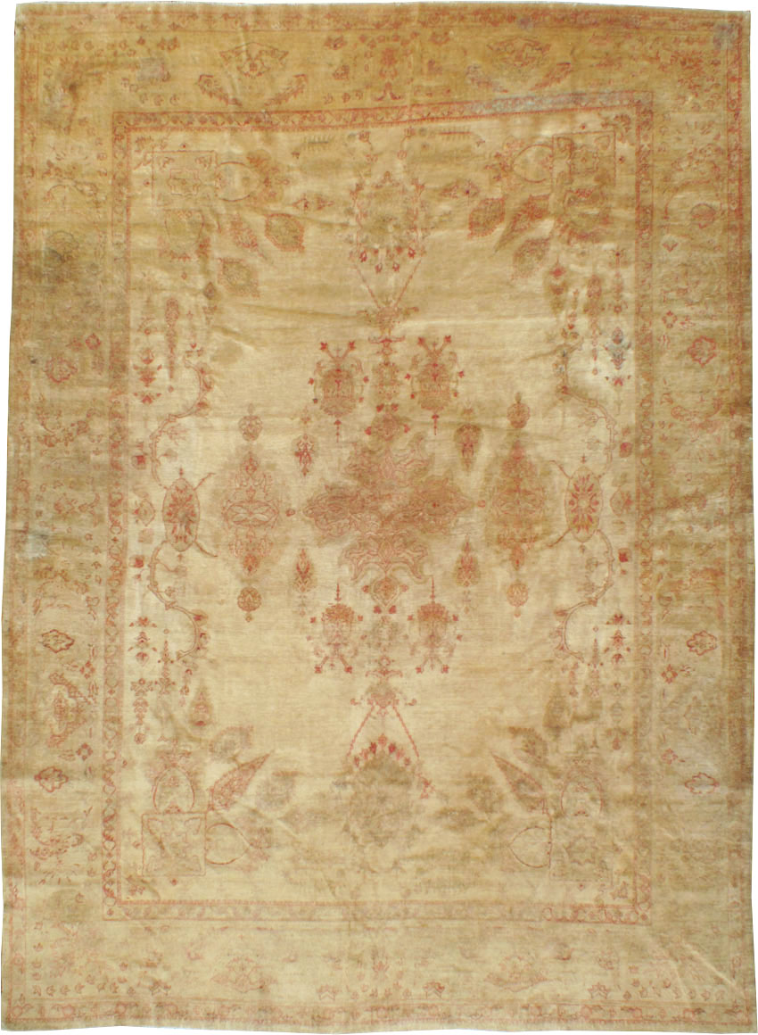 Antique Turkish Sivas Carpet, No.8040 - Staging