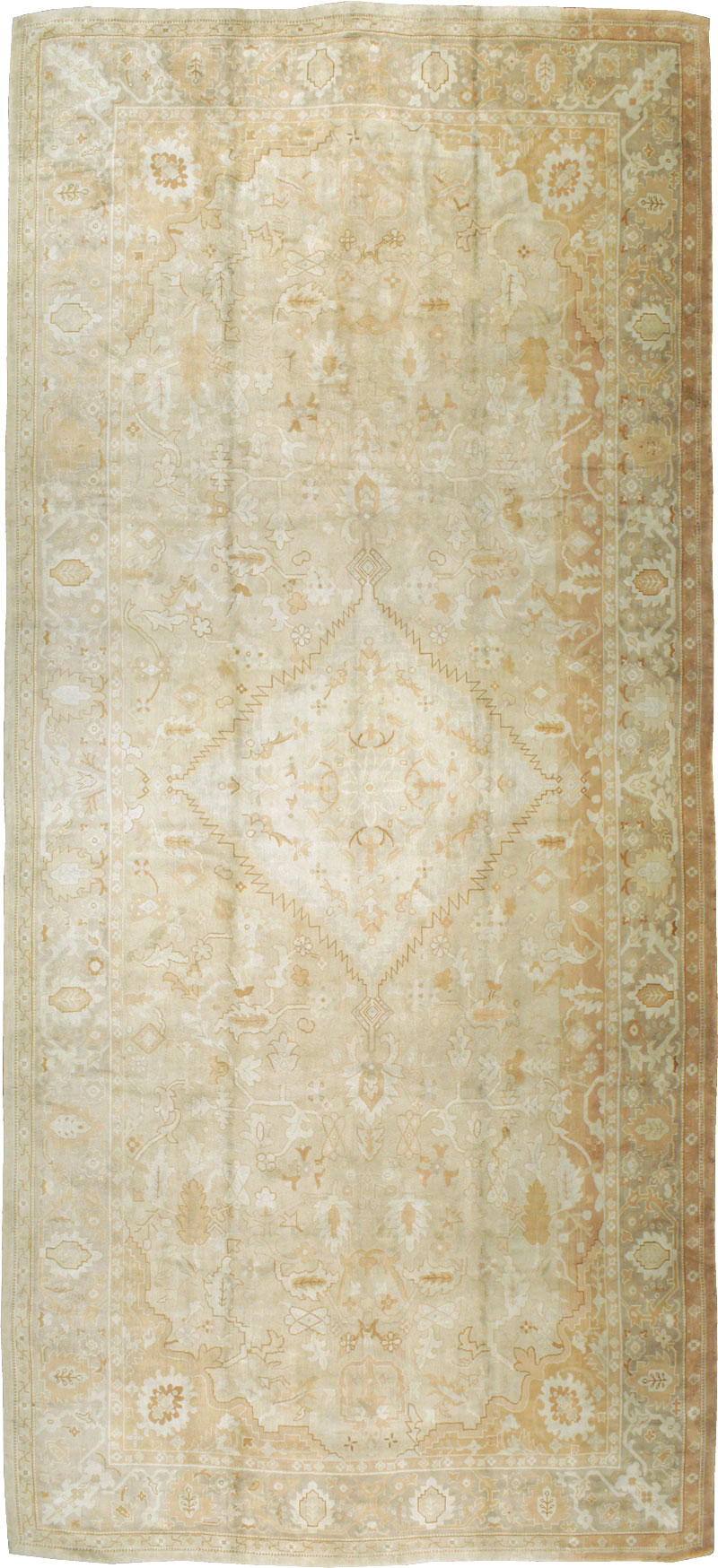 Antique French Savonnerie Carpet, No.8074 - Staging