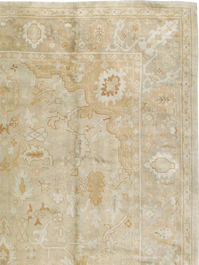 Antique French Savonnerie Carpet, No.8074 - Staging