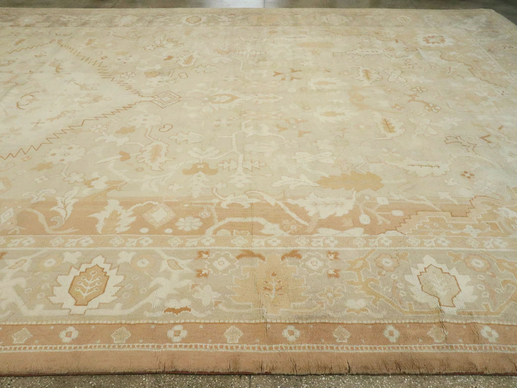 Antique French Savonnerie Carpet, No.8074 - Staging