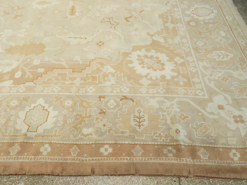 Antique French Savonnerie Carpet, No.8074 - Staging