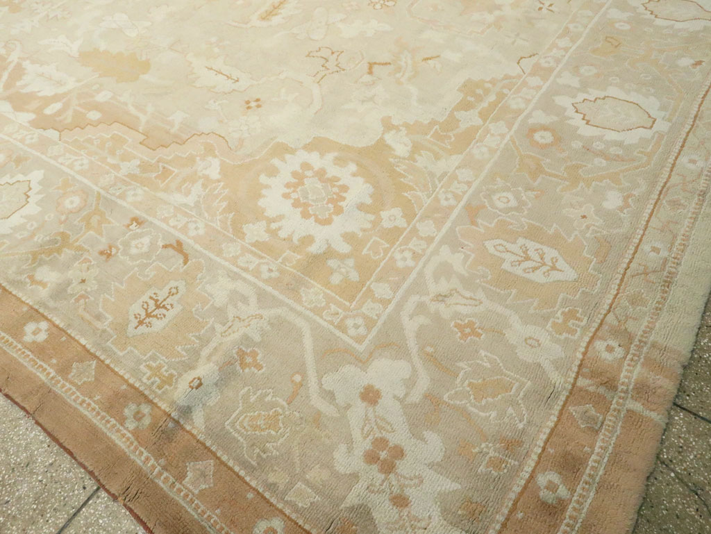 Antique French Savonnerie Carpet, No.8074 - Staging