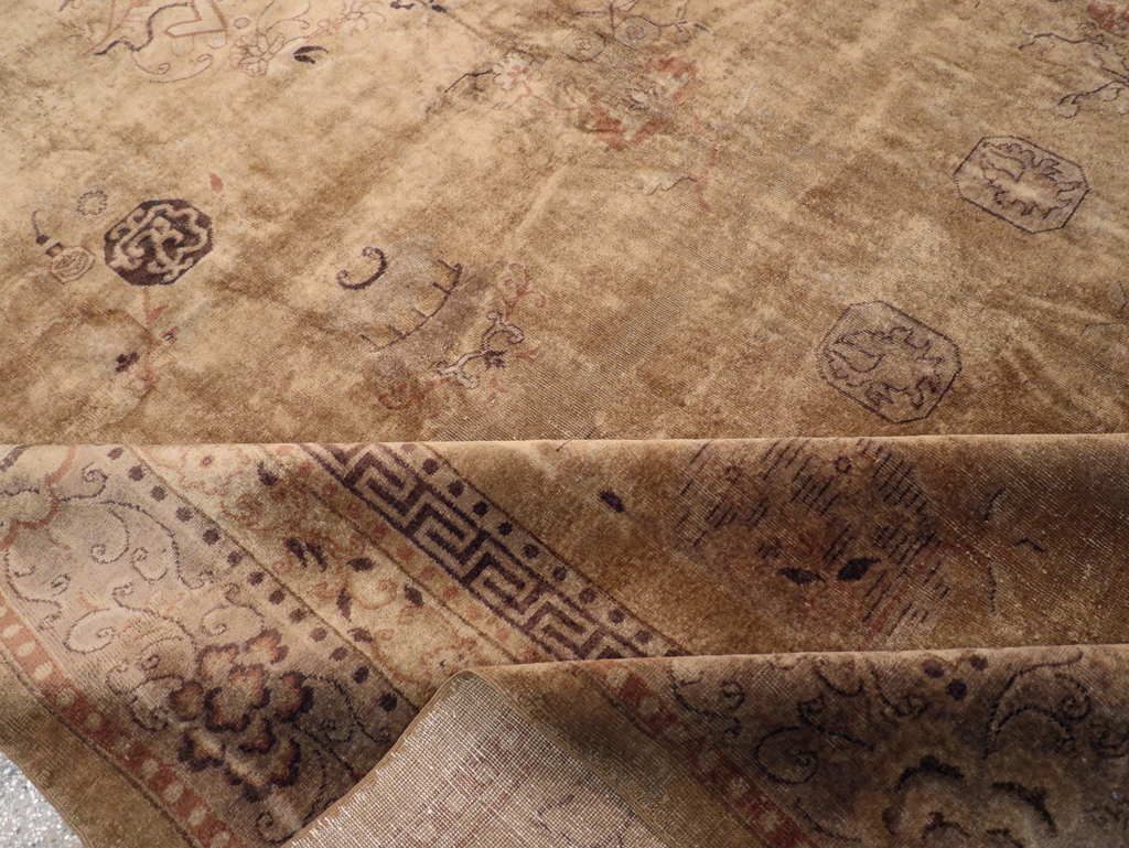 Antique Indian Lahore Carpet, No.8115 - Staging