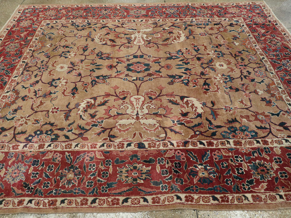 Antique Indian Lahore Carpet, No.8147 - Staging